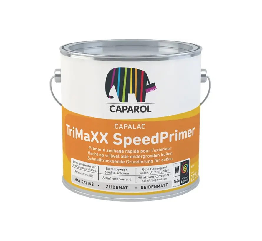 Caparol Capalac Trimaxx Speedprimer | Sneldrogende Grondverf Buiten - 1 LTR 