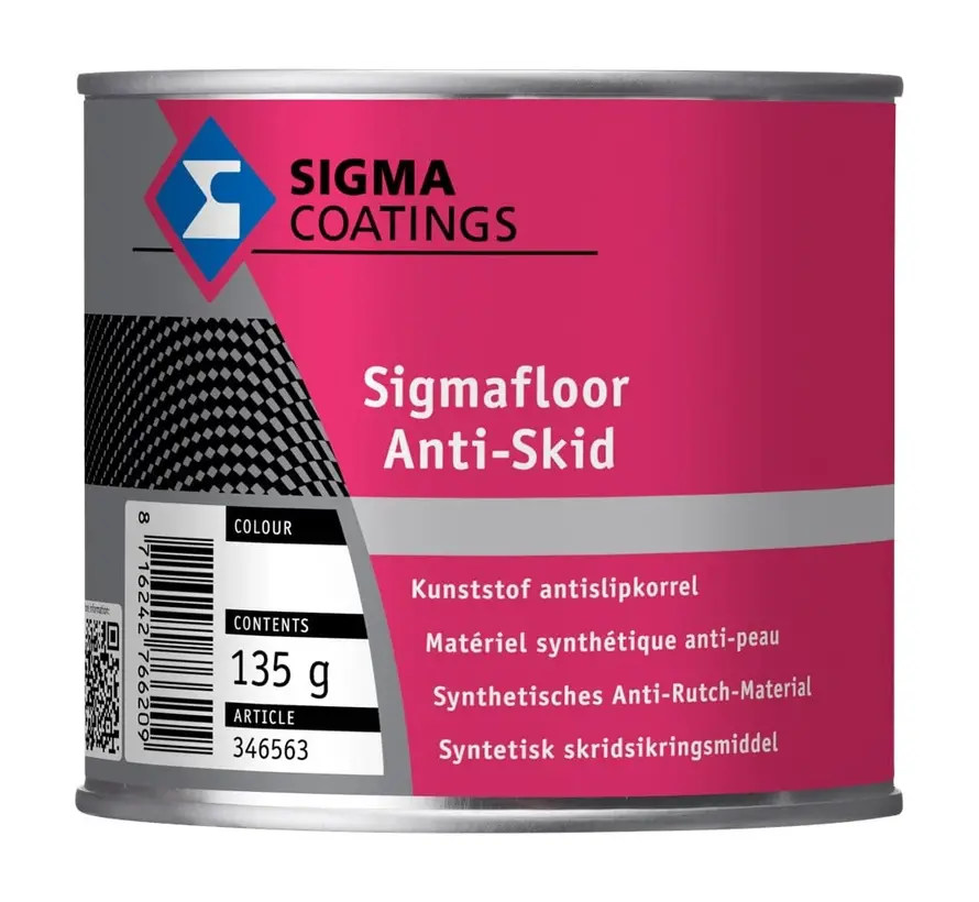 Sigma Sigmafloor Anti Skid | Kunststof Anti-slipkorrel - 250 ML