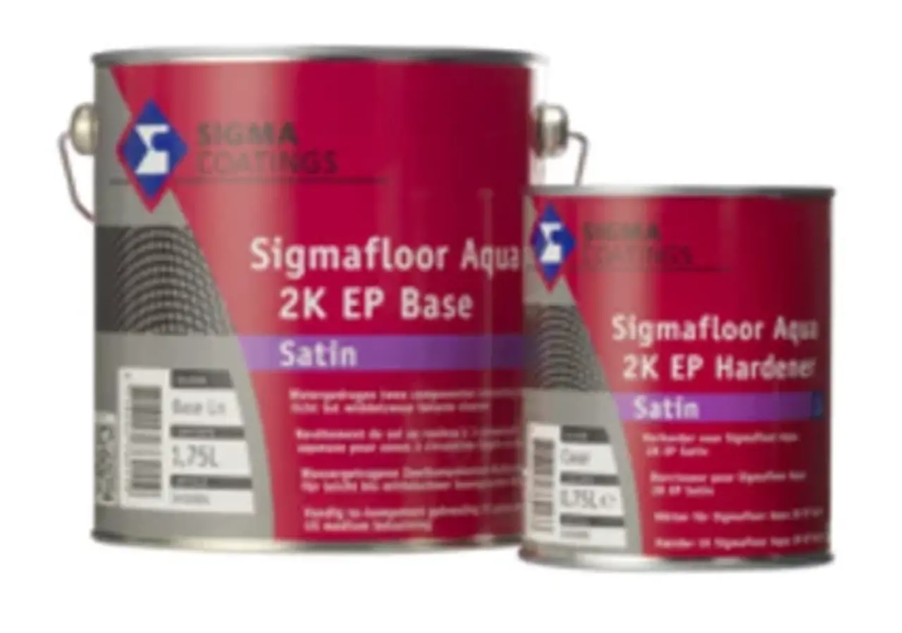 Sigma Sigmafloor Aqua 2K EP Satin | Zijdeglans Vloerverf Binnen & Buiten Sigma Sigmafloor Aqua 2K EP Satin | Zijdeglans Vloerverf Binnen & Buiten