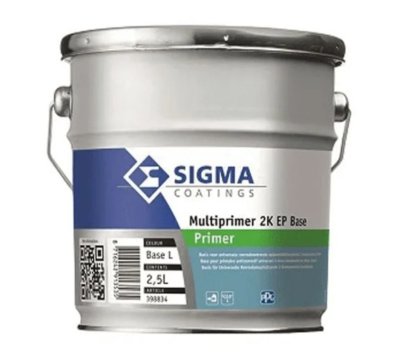 Multiprimer 2K EP + Verharder | 2,5 LTR | Wit