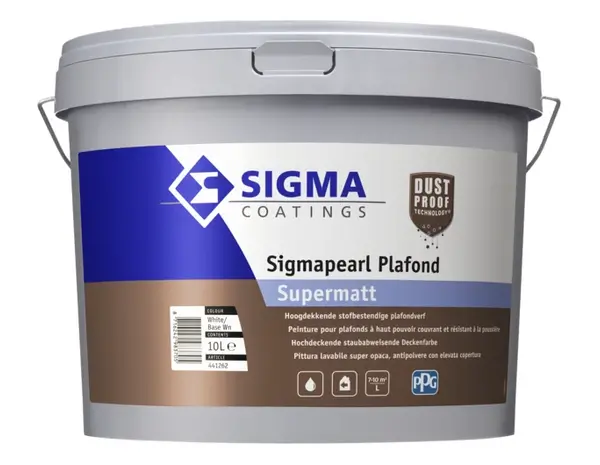 Sigma Sigmapearl Plafond Supermatt | Super Matte Plafondverf Sigma Sigmapearl Plafond Supermatt | Super Matte Plafondverf
