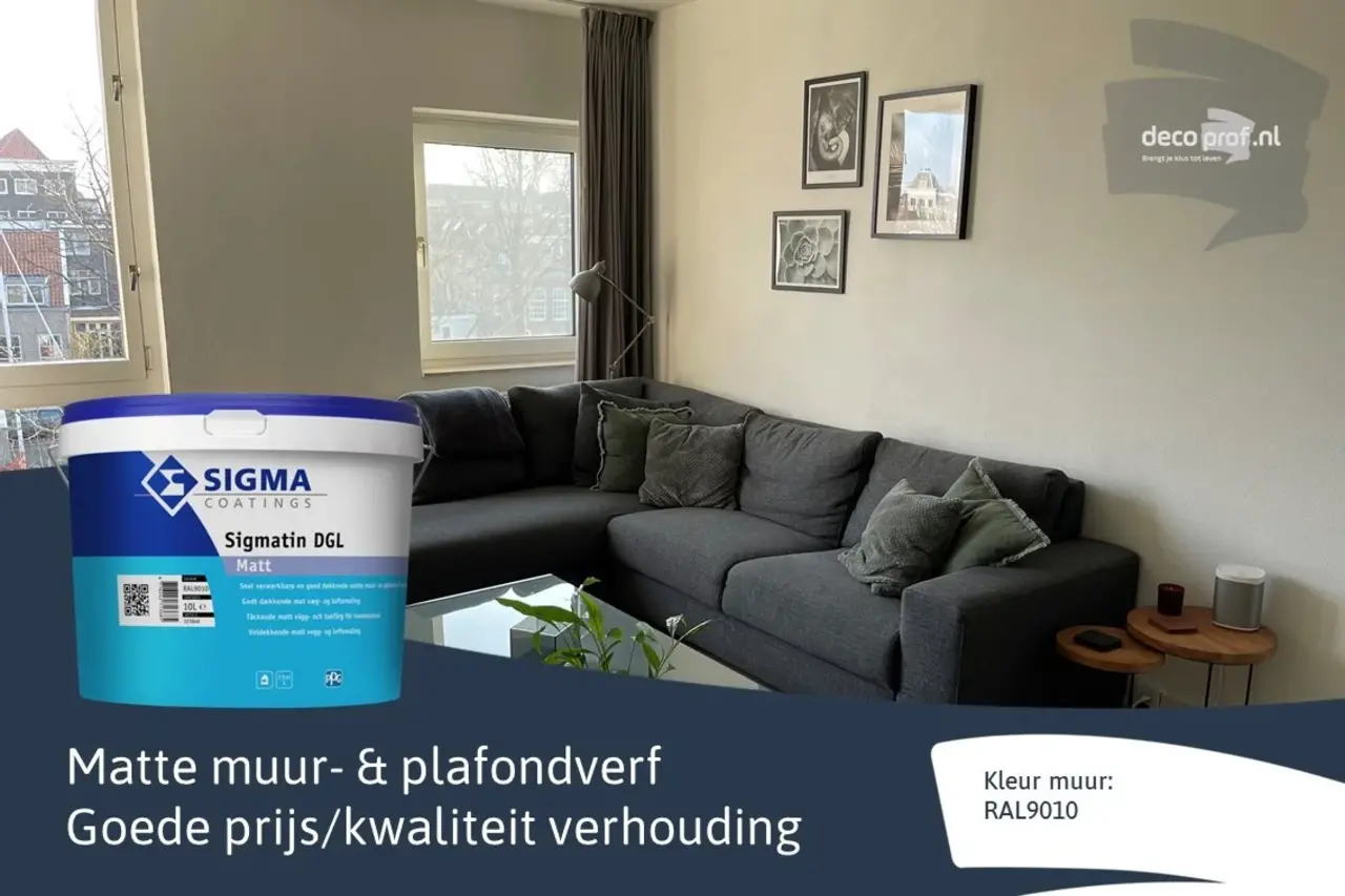 Sigma Sigmatin DGL Matt | Matte Muurverf Sigma Sigmatin DGL Matt | Matte Muurverf