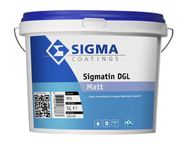 Sigma Sigmatin DGL Matt | Matte Muurverf Sigma Sigmatin DGL Matt | Matte Muurverf