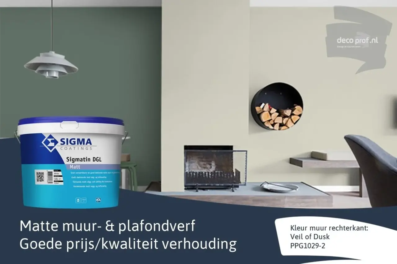Sigma Sigmatin DGL Matt | Matte Muurverf Sigma Sigmatin DGL Matt | Matte Muurverf