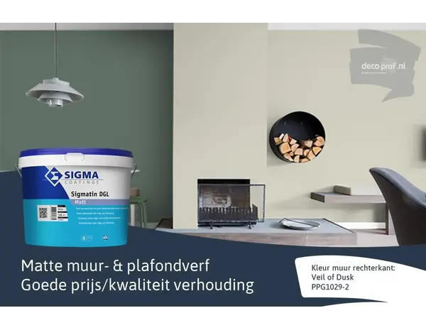 Sigma Sigmatin DGL Matt | Matte Muurverf Sigma Sigmatin DGL Matt | Matte Muurverf