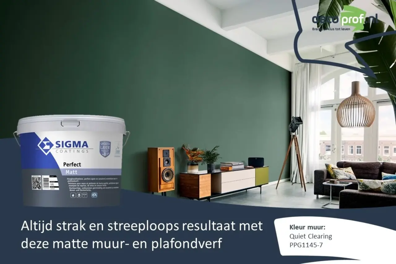 Sigma Perfect Matt | Matte Muurverf en Plafondverf