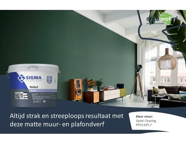Sigma Perfect Matt | Matte Muurverf en Plafondverf