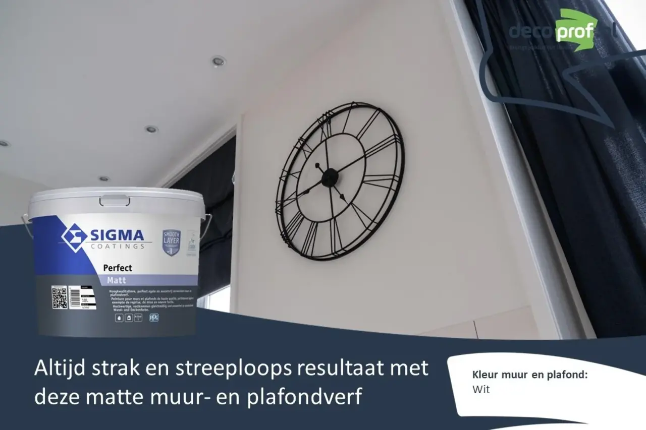 Sigma Perfect Matt | Matte Muurverf en Plafondverf
