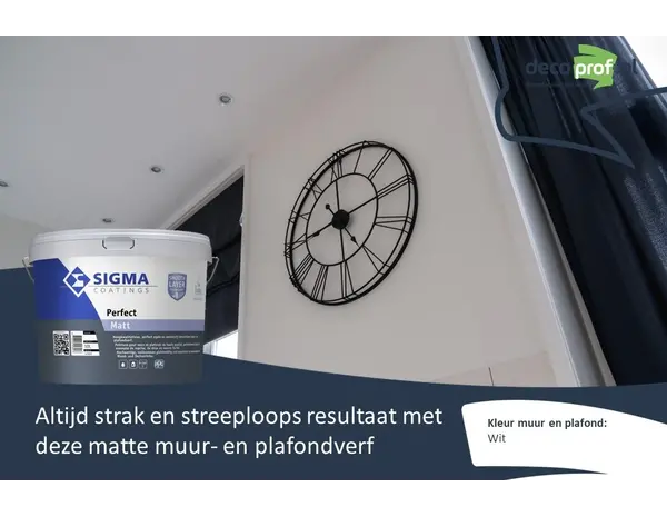 Sigma Perfect Matt | Matte Muurverf en Plafondverf