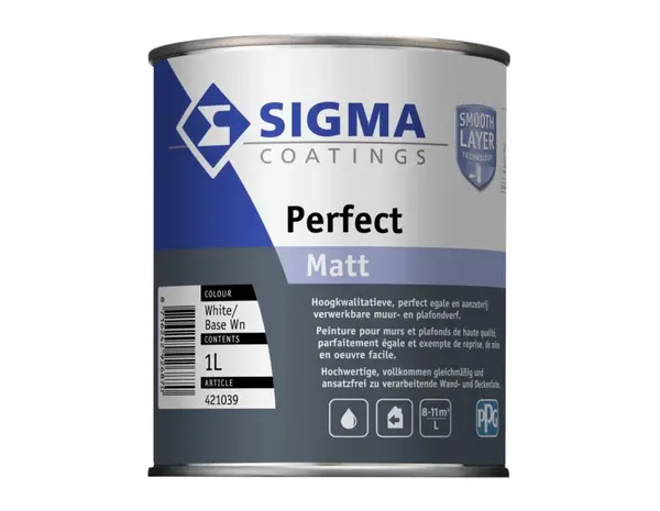 Sigma Perfect Matt | Matte Muurverf en Plafondverf