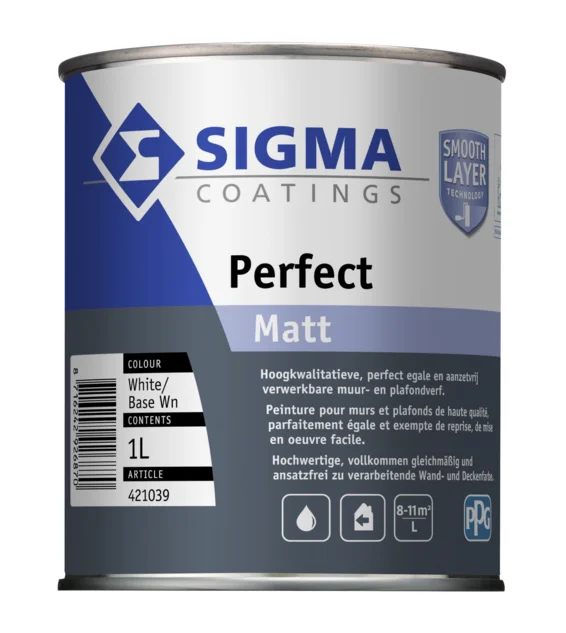Sigma Perfect Matt - Mengkleur - 1 l