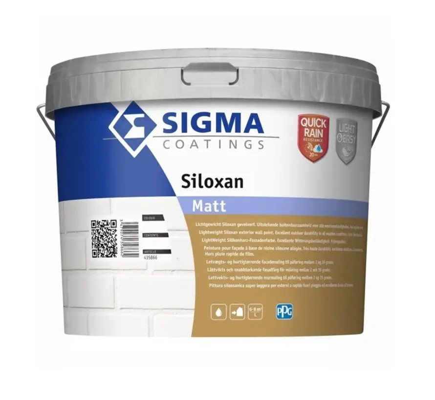 Sigma Siloxan Matt | Matte Gevelverf - 1 LTR 