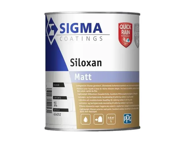 Sigma Siloxan Matt | Matte Gevelverf Sigma Siloxan Matt | Matte Gevelverf