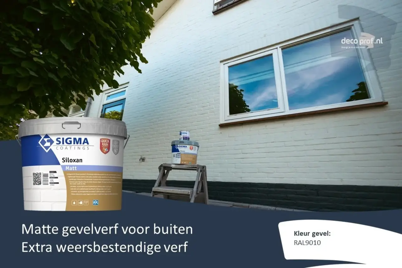 Sigma Siloxan Matt | Matte Gevelverf Sigma Siloxan Matt | Matte Gevelverf
