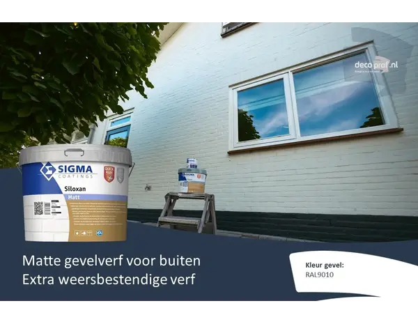 Sigma Siloxan Matt | Matte Gevelverf Sigma Siloxan Matt | Matte Gevelverf