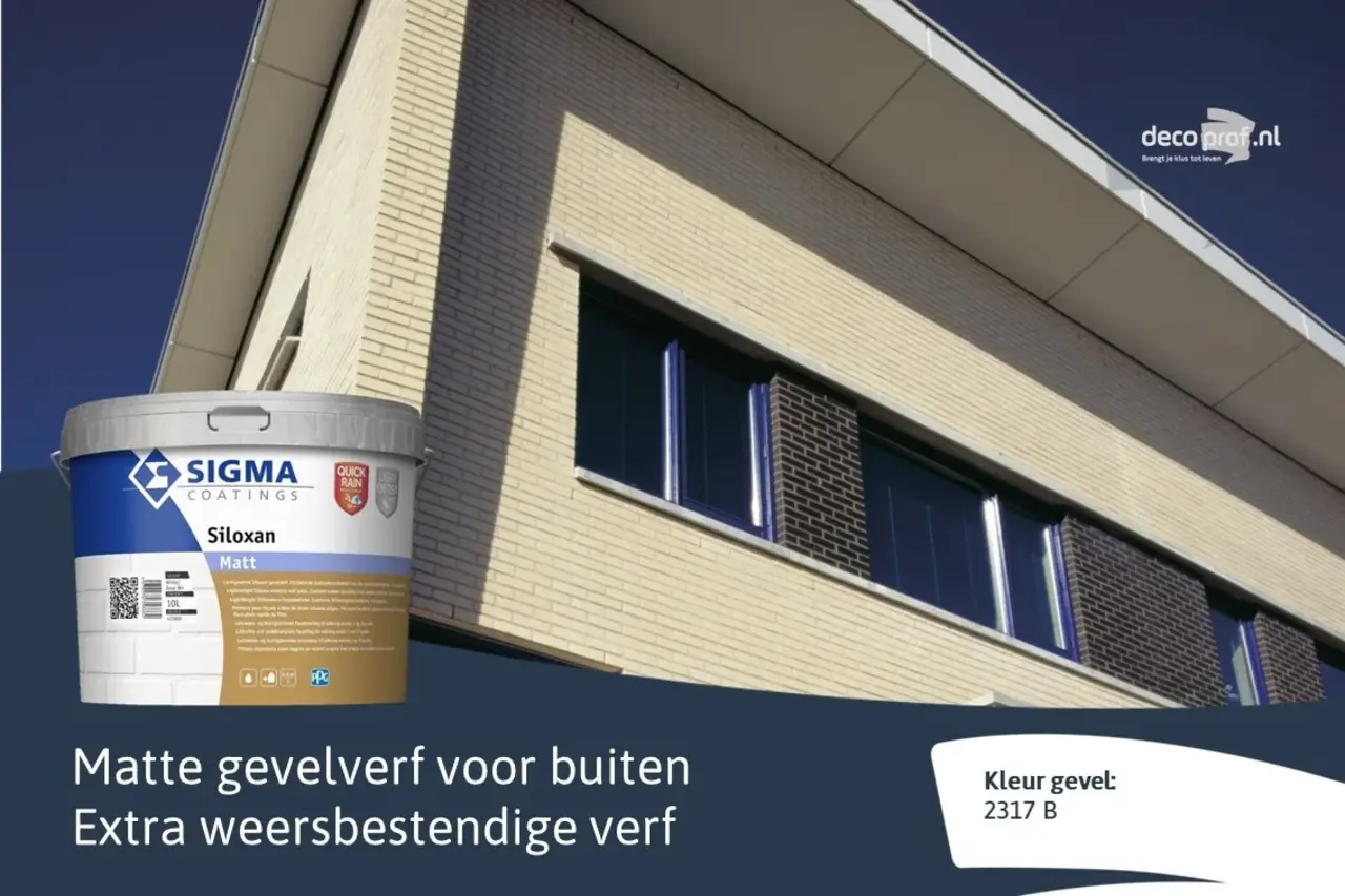 Sigma Siloxan Matt | Matte Gevelverf Sigma Siloxan Matt | Matte Gevelverf