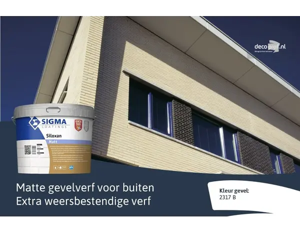 Sigma Siloxan Matt | Matte Gevelverf Sigma Siloxan Matt | Matte Gevelverf