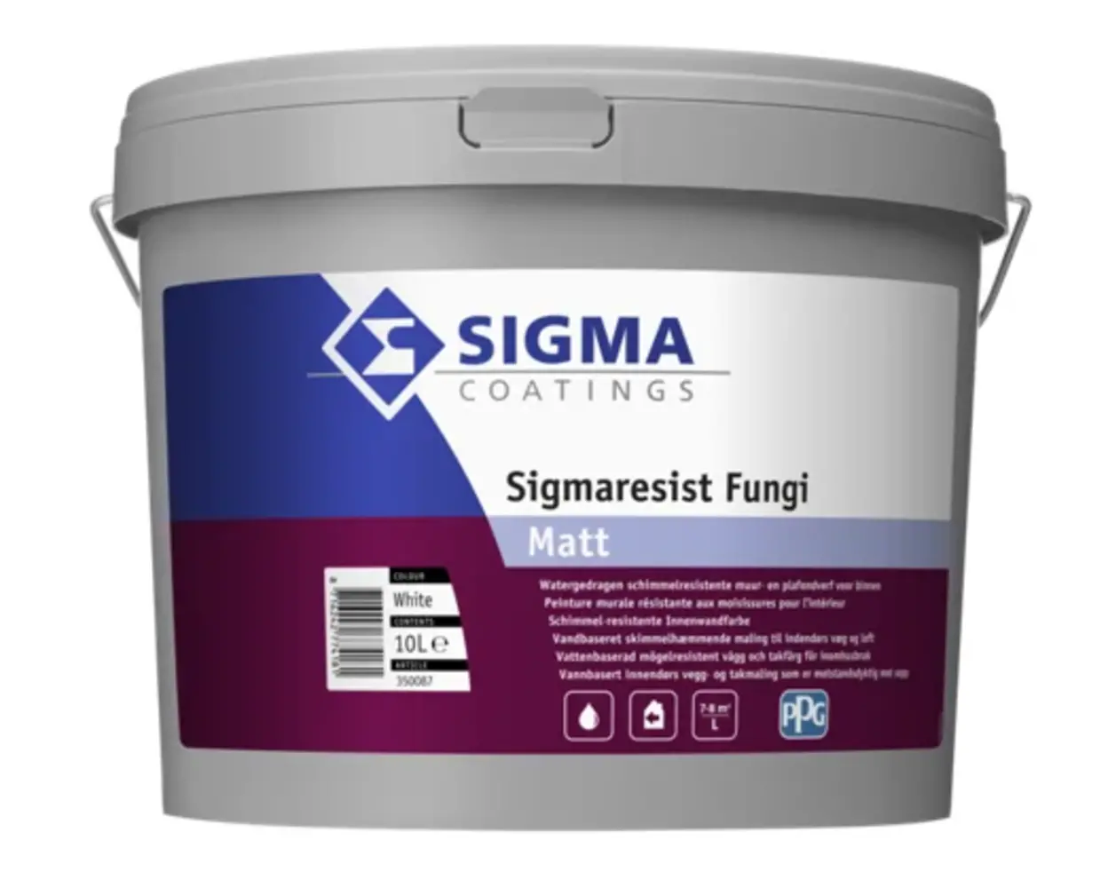 Sigma Sigmaresist Fungi Matt | Matte Schimmelwerende Muurverf