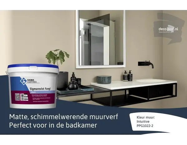 Sigma Sigmaresist Fungi Matt | Matte Schimmelwerende Muurverf