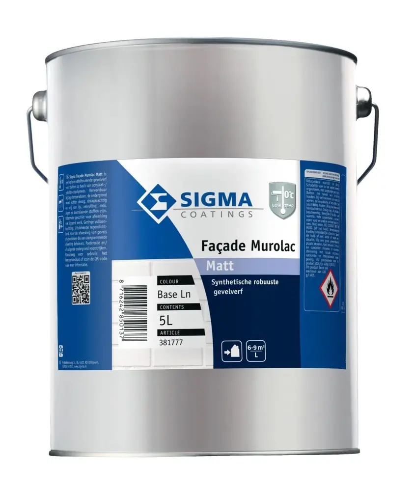 Sigma Facade Murolac Matt | Matte Gevelverf