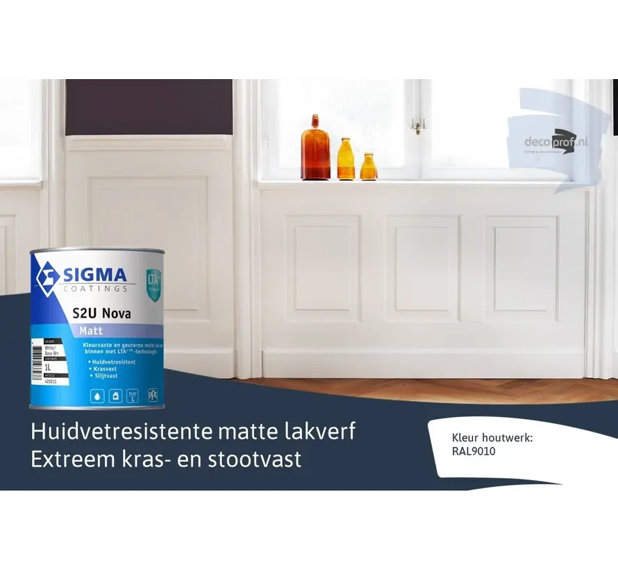 Sigma S2U Nova Matt | Matte Lakverf Binnen - 500 ML 