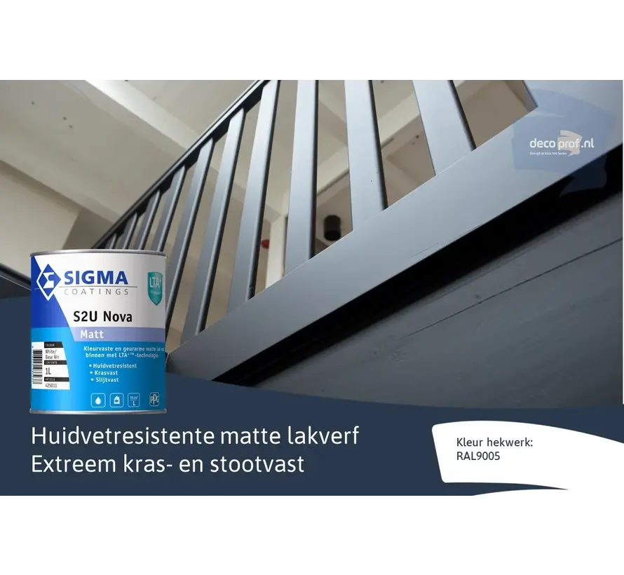 Sigma S2U Nova Matt | Matte Lakverf Binnen - 500 ML 