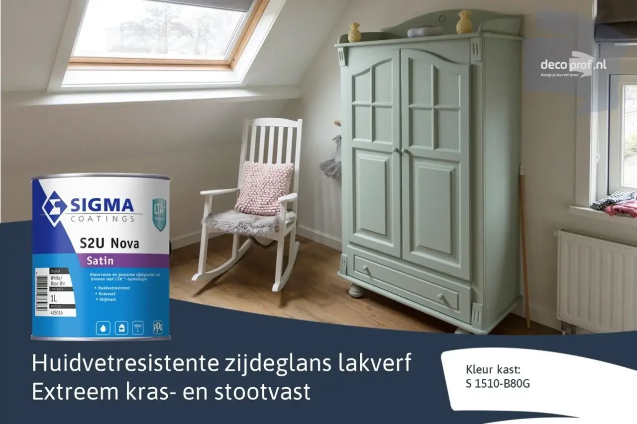 Sigma S2U Nova Satin | Zijdeglans Lakverf Binnen