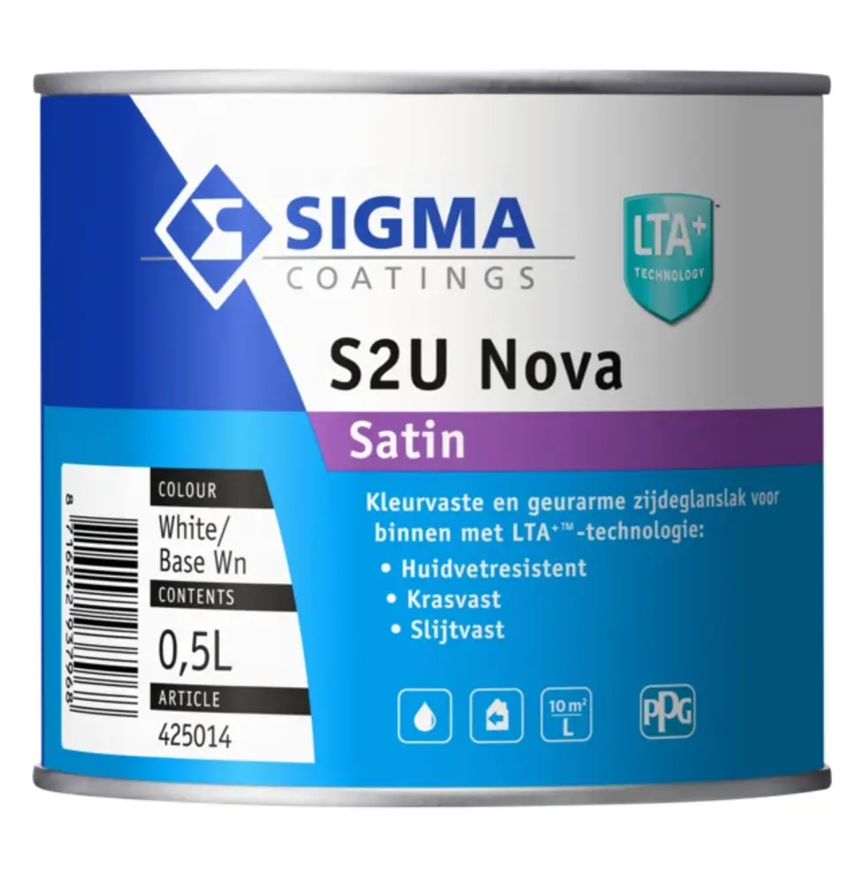 Sigma S2U Nova Satin | Zijdeglans Lakverf Binnen