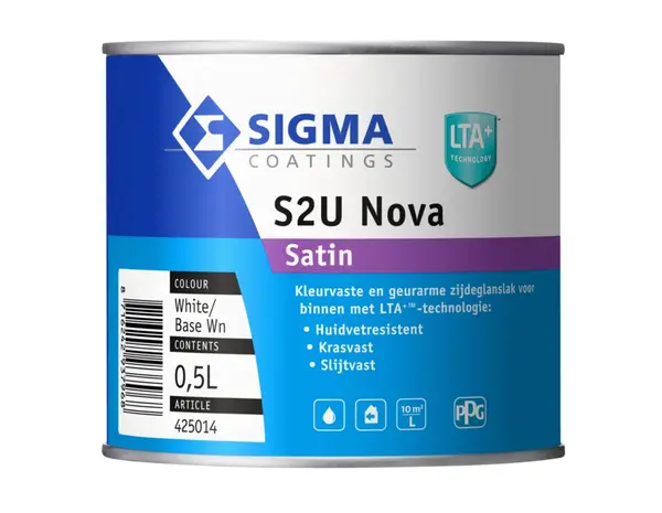 Sigma S2U Nova Satin | Zijdeglans Lakverf Binnen