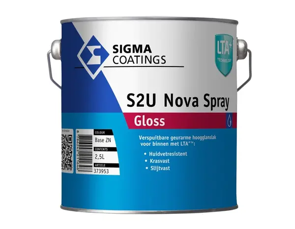 Sigma S2U Nova Spray Gloss | Verspuitbare Hoogglans Lakverf Binnen