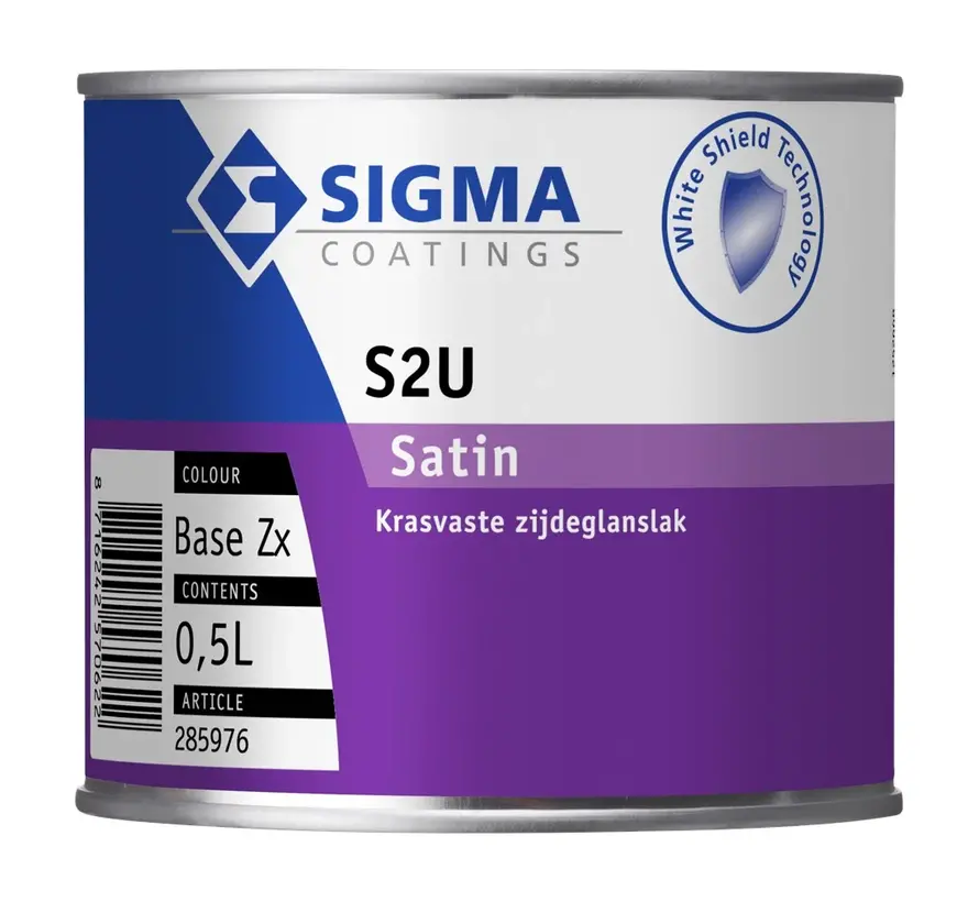 Sigma S2U Satin | Zijdeglans Lakverf Buiten - 1 LTR 