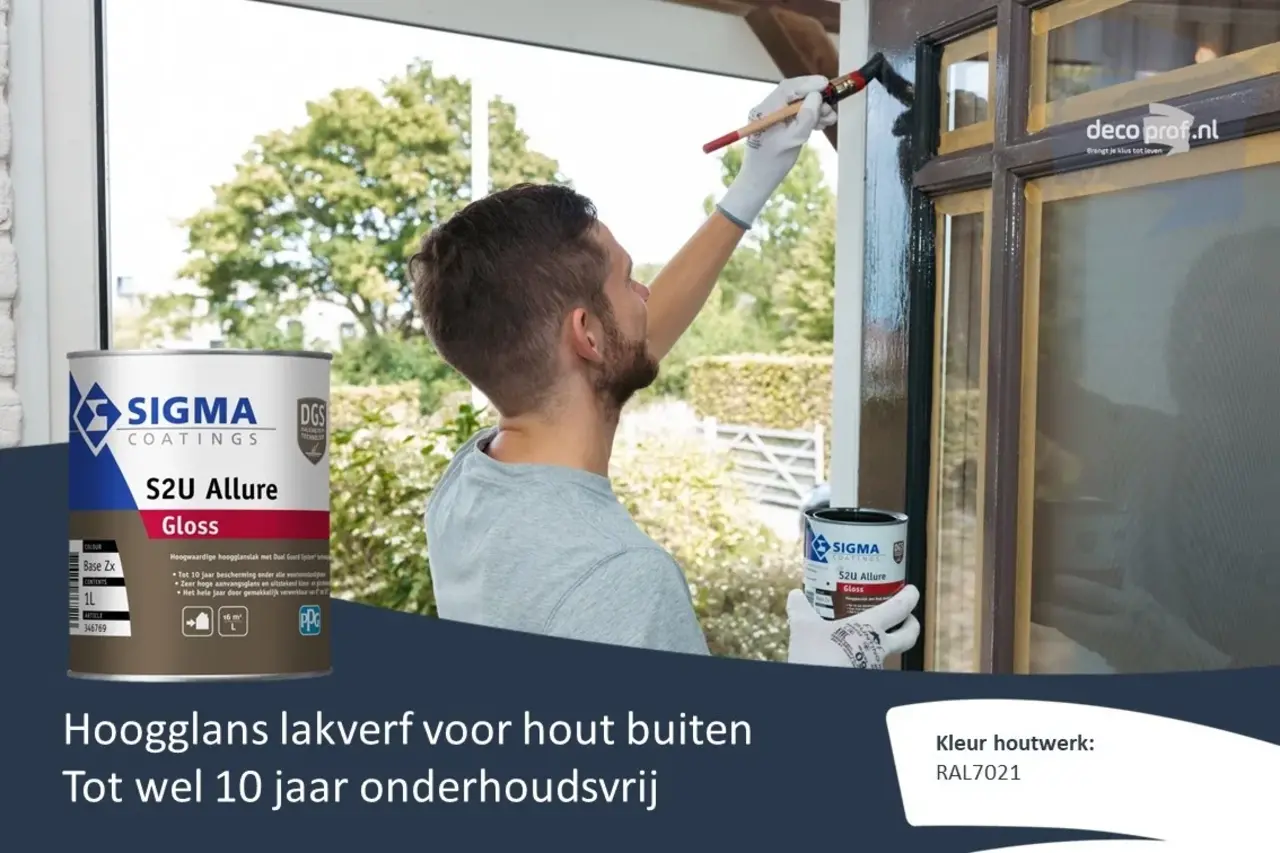 Sigma S2U Allure Gloss | Hoogglans Lakverf Buiten Sigma S2U Allure Gloss | Hoogglans Lakverf Buiten