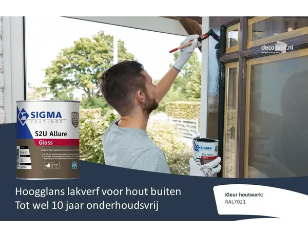 Sigma S2U Allure Gloss | Hoogglans Lakverf Buiten Sigma S2U Allure Gloss | Hoogglans Lakverf Buiten