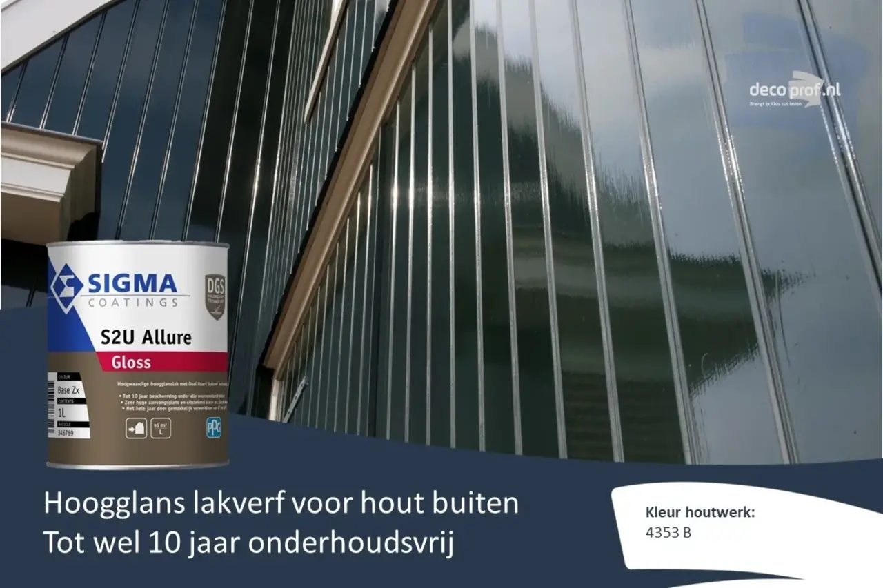 Sigma S2U Allure Gloss | Hoogglans Lakverf Buiten Sigma S2U Allure Gloss | Hoogglans Lakverf Buiten