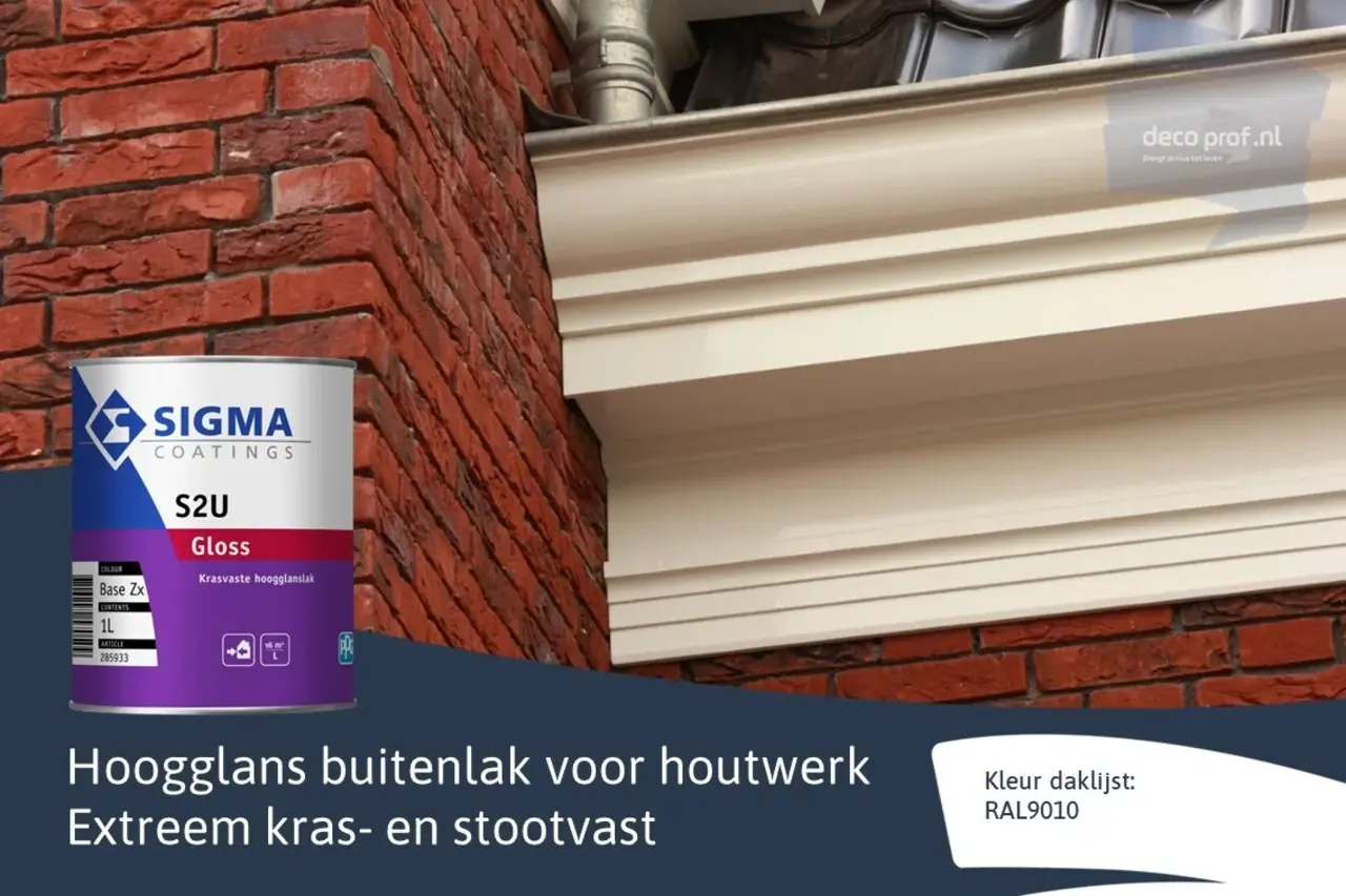 Sigma S2U Gloss | Hoogglans Lakverf Buiten