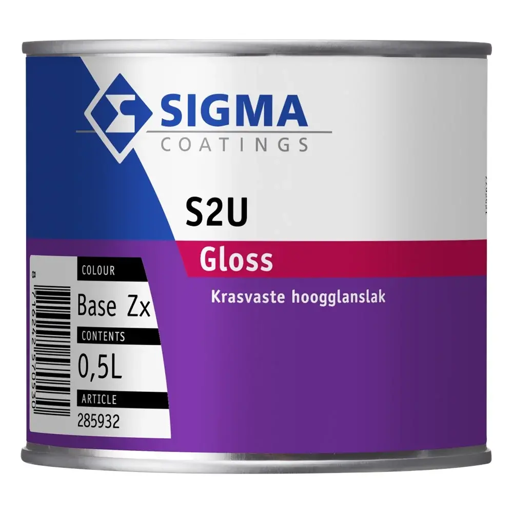 Sigma S2U Gloss | Hoogglans Lakverf Buiten