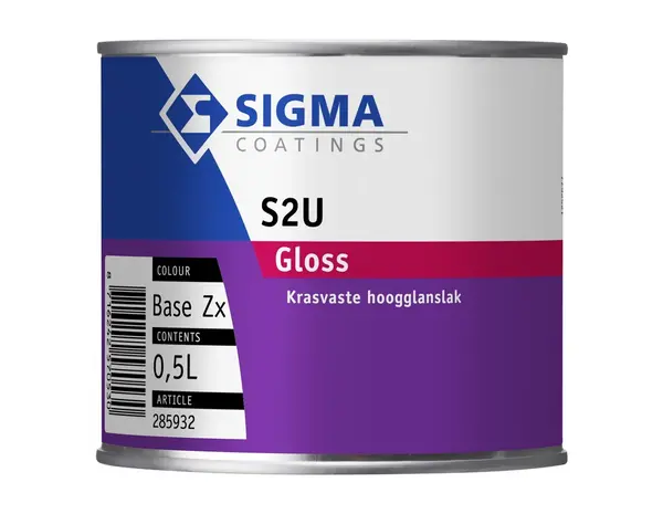 Sigma S2U Gloss | Hoogglans Lakverf Buiten