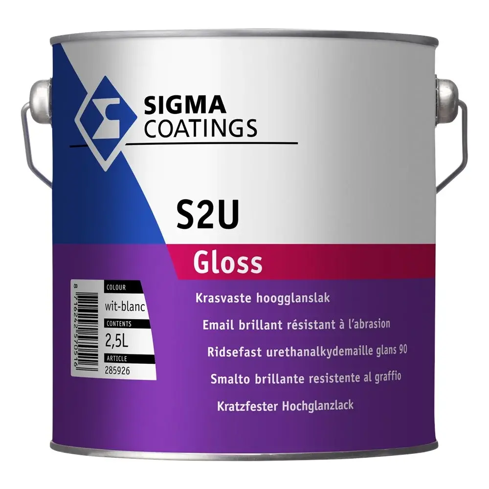 Sigma S2U Gloss | Hoogglans Lakverf Buiten