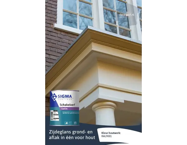Sigma Schakelverf Satin | Zijdeglans Eén-pot-systeem Sigma Schakelverf Satin | Zijdeglans Eén-pot-systeem