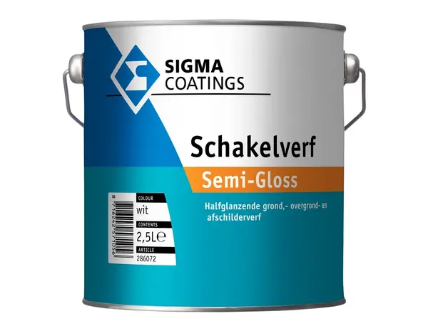 Sigma Schakelverf Semi-Gloss | Halfglans Eén-pot-systeem