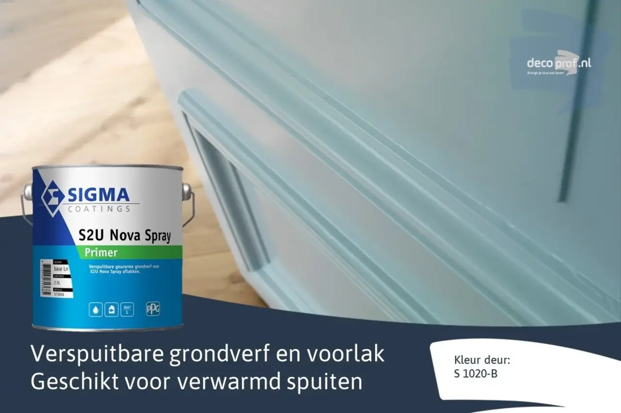 Sigma S2U Nova Spray Primer | Verspuitbare Grondverf Binnen Sigma S2U Nova Spray Primer | Verspuitbare Grondverf Binnen