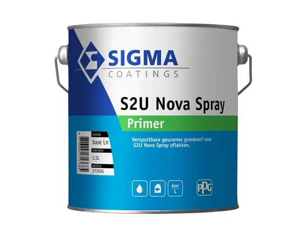 Sigma S2U Nova Spray Primer | Verspuitbare Grondverf Binnen Sigma S2U Nova Spray Primer | Verspuitbare Grondverf Binnen