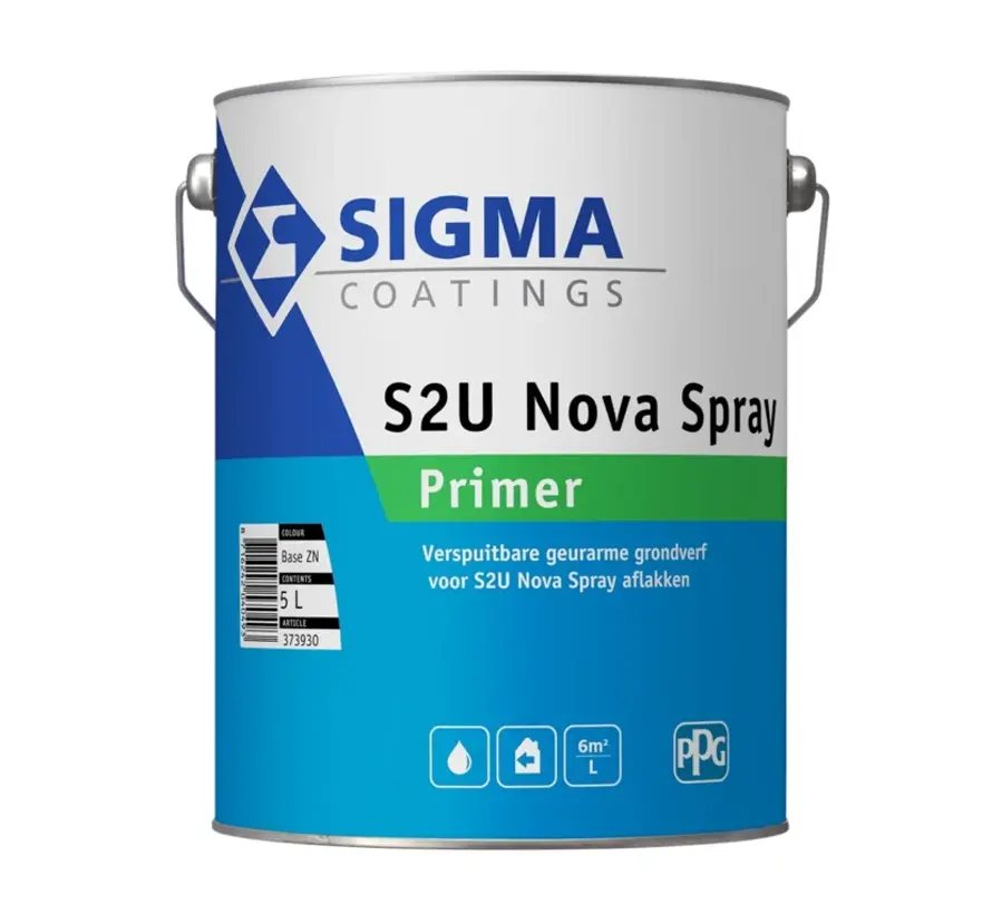 Sigma S2U Nova Spray Primer | Verspuitbare Grondverf Binnen - 2,5 LTR 