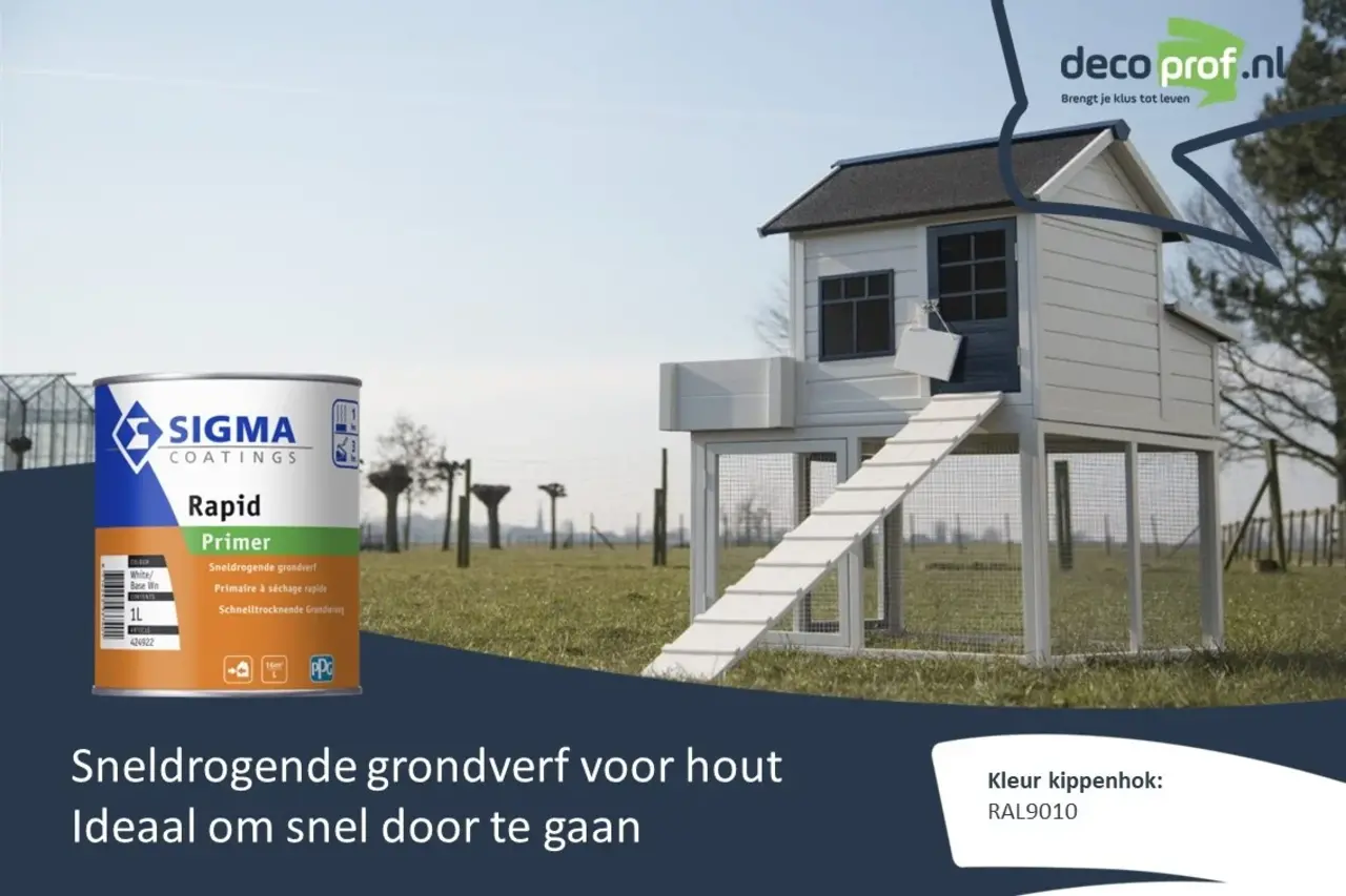 Sigma Rapid Primer | Sneldrogende Grondverf Buiten