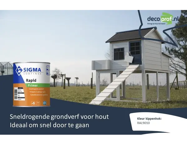 Sigma Rapid Primer | Sneldrogende Grondverf Buiten