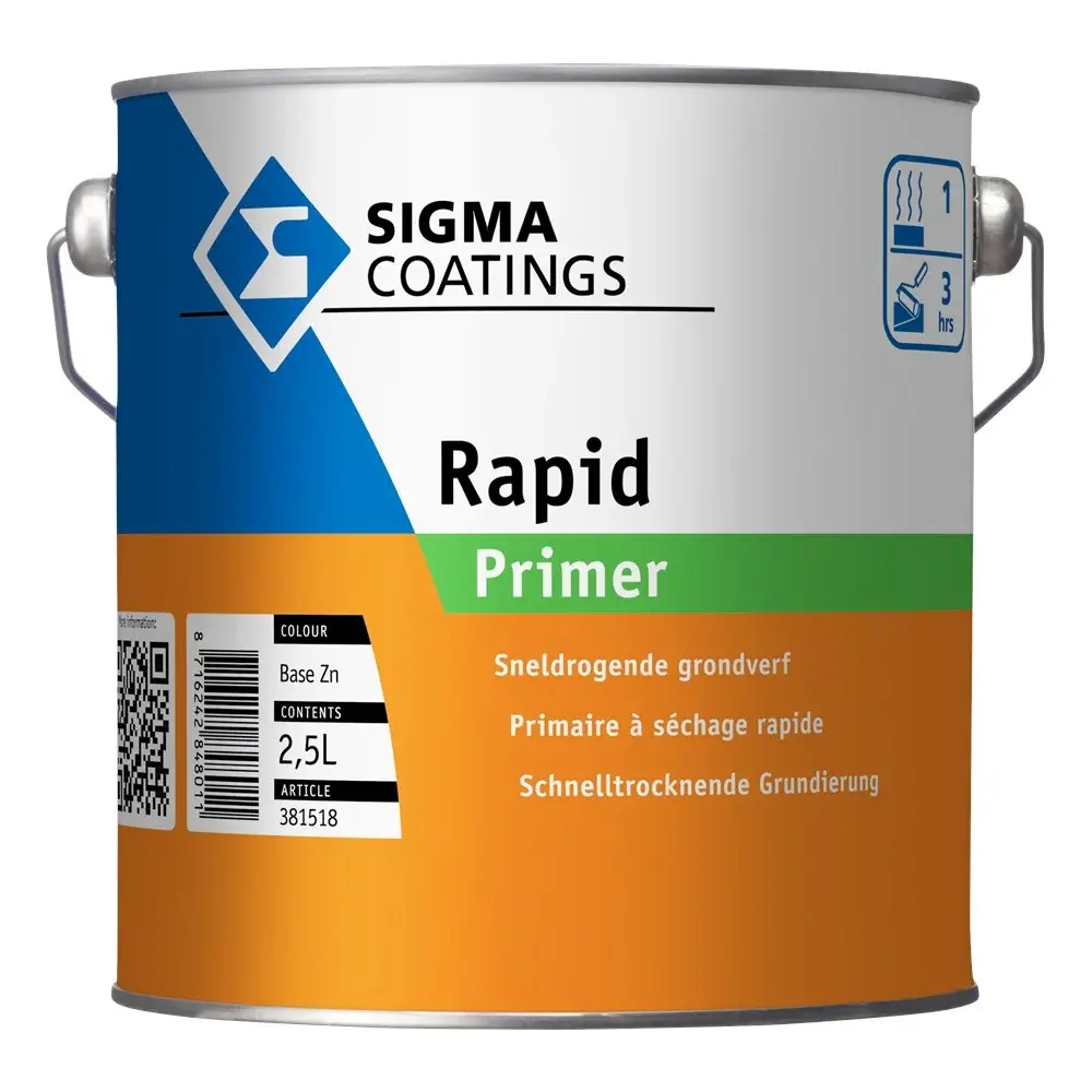 Sigma Rapid Primer | Sneldrogende Grondverf Buiten