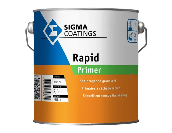 Sigma Rapid Primer | Sneldrogende Grondverf Buiten