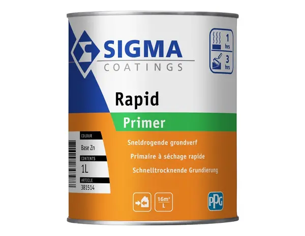 Sigma Rapid Primer | Sneldrogende Grondverf Buiten