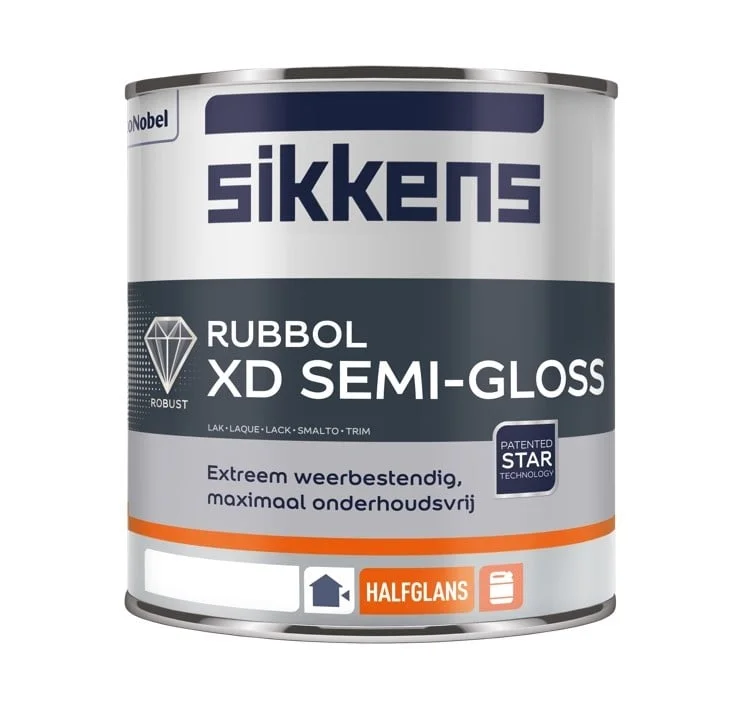 Sikkens Rubbol XD Semi Gloss - Mengkleur - 1 l