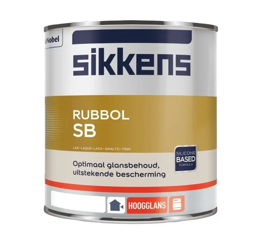 Sikkens Rubbol SB | Hoogglans Lakverf Buiten - 1 LTR 